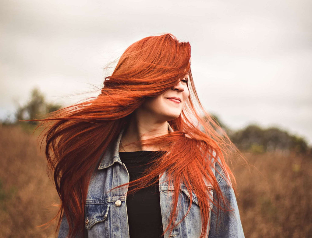 red hair woman 
